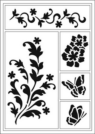 Viva - Flexible - Flowers and Butterflies